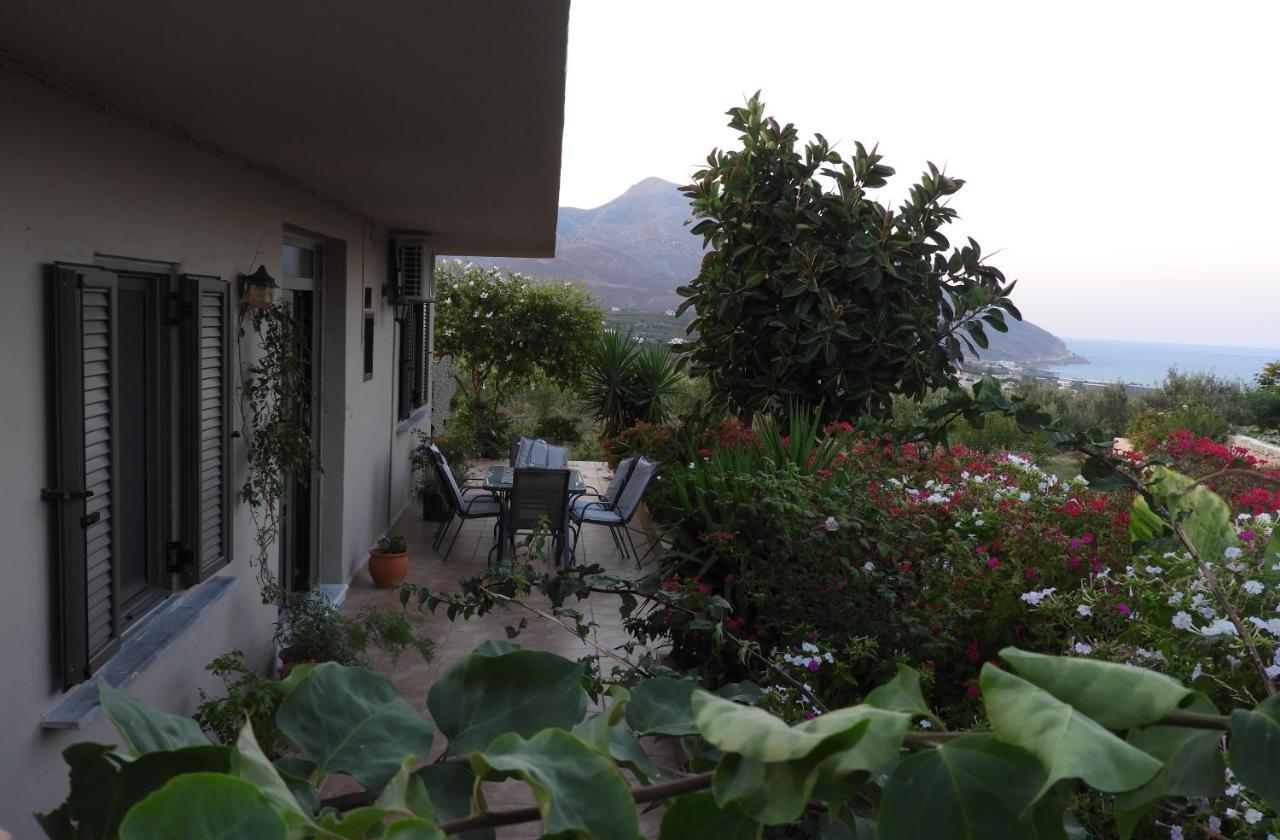 Villa Chrissi'S House With Garden And Sea View Zerviana Kíssamos Exterior foto